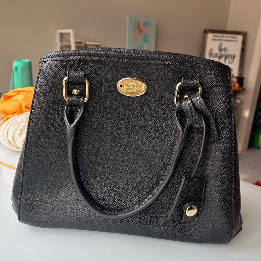 Coach Black Handbag